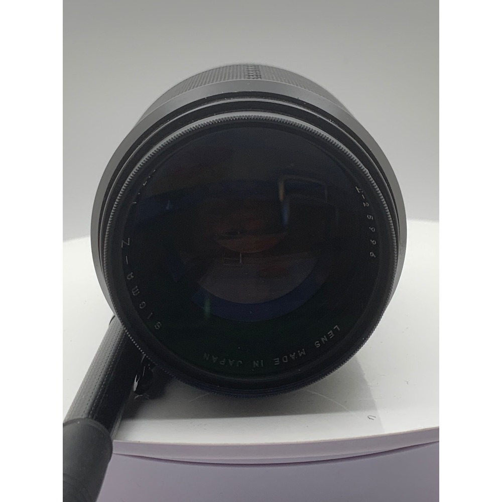 Sigma-Z 135mm f2.8 Manual Focus Lens for Nikon F Mount with Hoya Filter